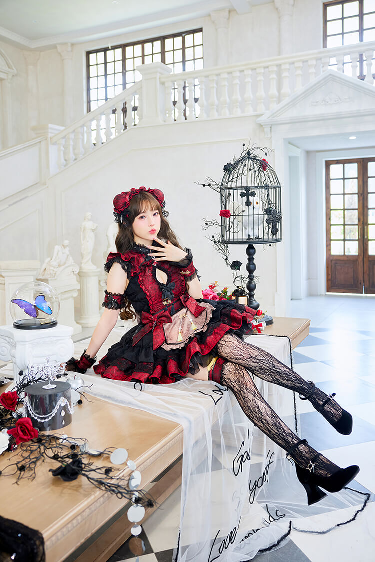 【一部予約】毒リンゴゴシックチャイナ 《ハロウィンコスプレ11-12点セット》【Malymoon/マリームーン】【CS26125】【CS26126】