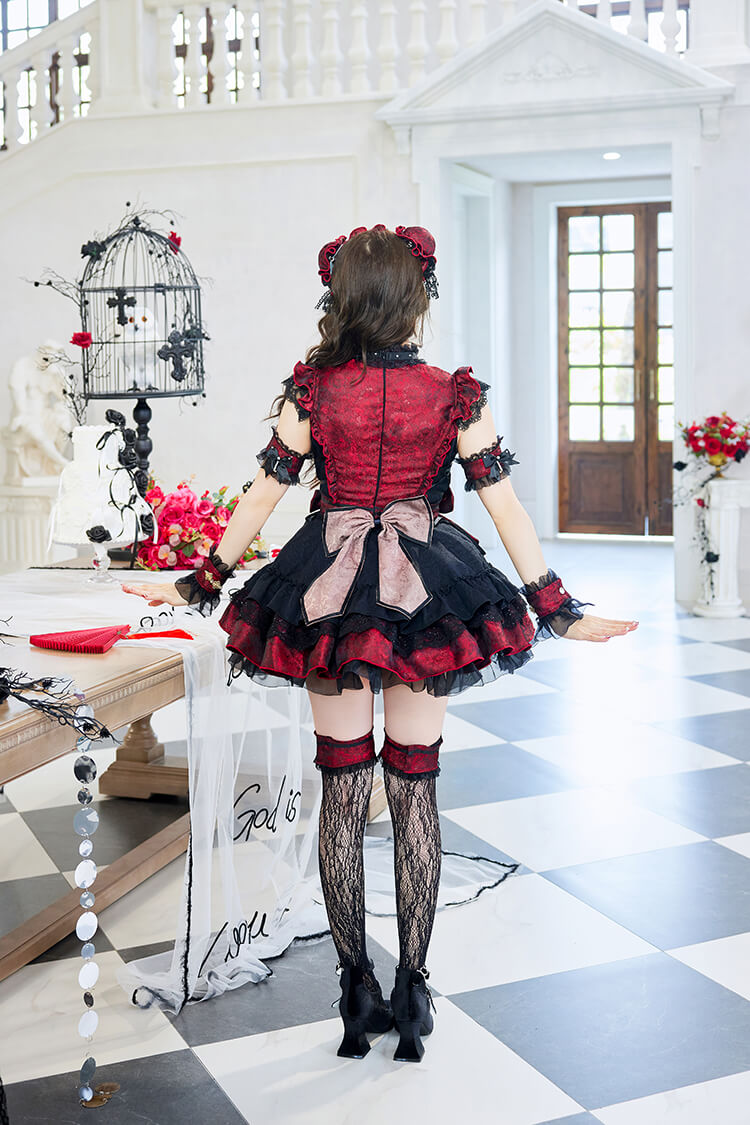 【一部予約】毒リンゴゴシックチャイナ 《ハロウィンコスプレ11-12点セット》【Malymoon/マリームーン】【CS26125】【CS26126】