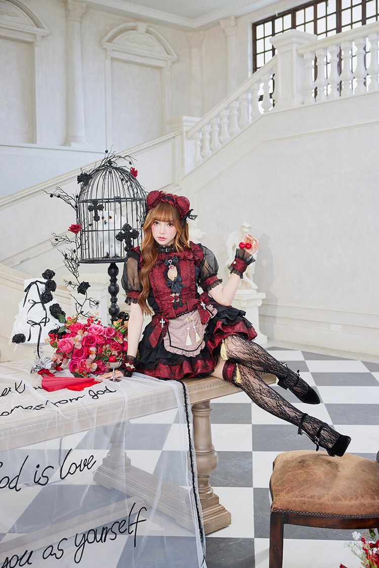 【一部予約】毒リンゴゴシックチャイナ 《ハロウィンコスプレ11-12点セット》【Malymoon/マリームーン】【CS26125】【CS26126】