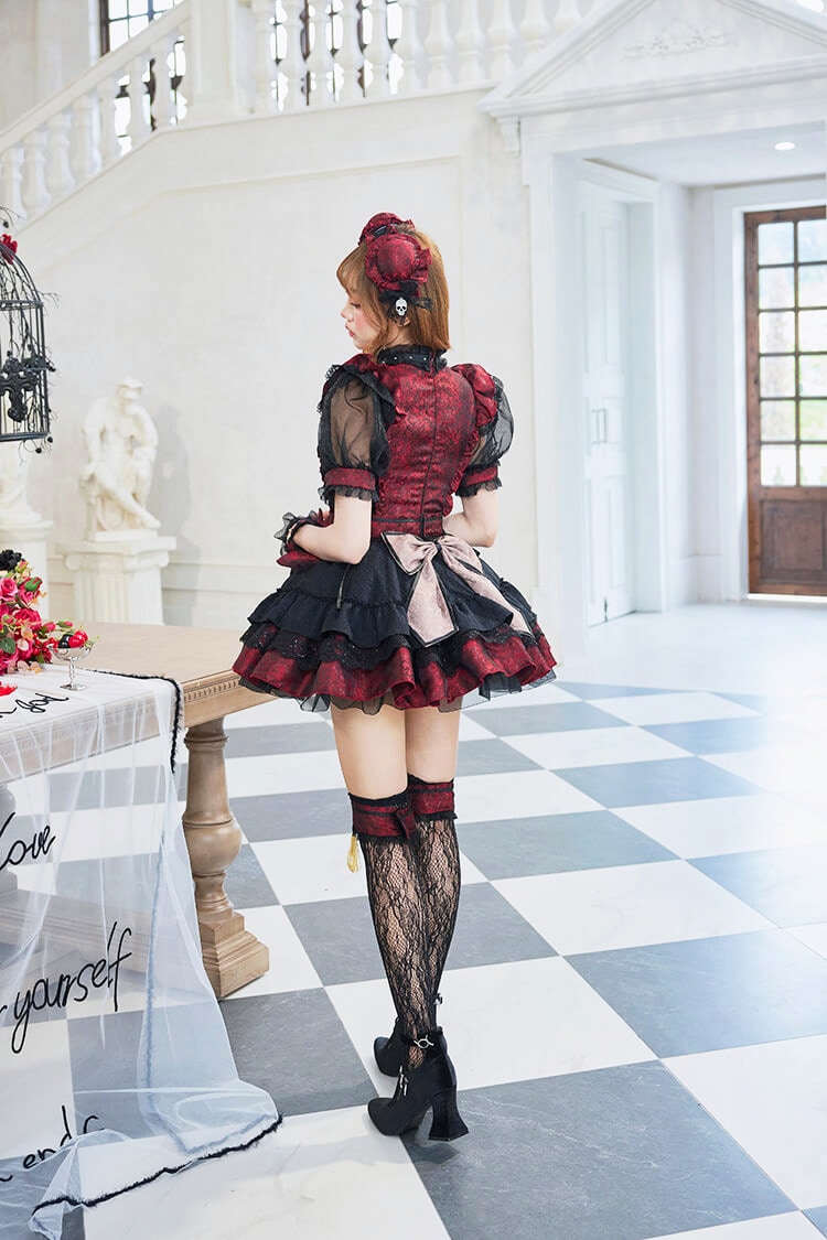 【一部予約】毒リンゴゴシックチャイナ 《ハロウィンコスプレ11-12点セット》【Malymoon/マリームーン】【CS26125】【CS26126】