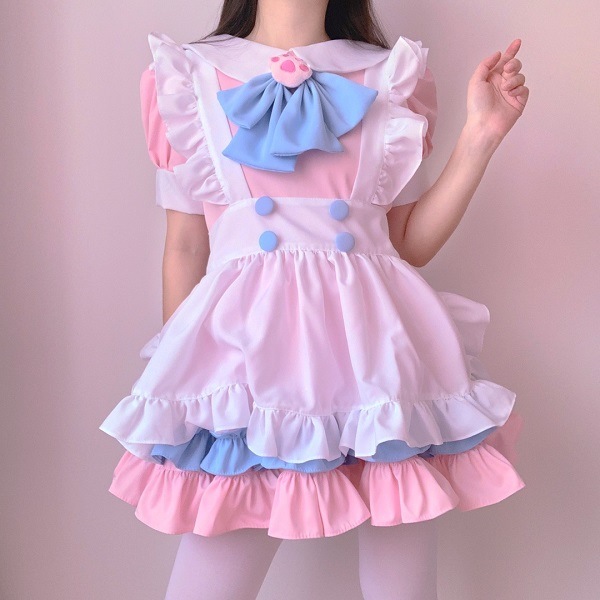 【最終値下】malymoon♡ブルーメイド即完売品♡新品未使用 新品♡マリームーン Malymoon ないるコラボ マカロンメイド 12点