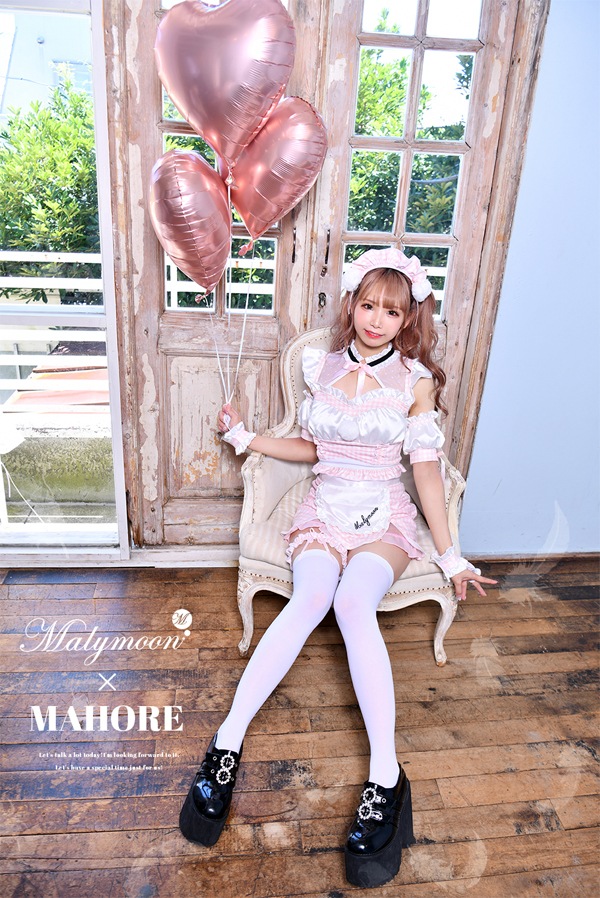 【即日発送】【姫宮まほれコラボ】ポンポンファーメイド《ハロウィンコスプレ8点セット》【Malymoon/マリームーン】【9565】