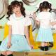 【即日発送】JK制服/半袖セーラー服女子高生（ミントグリーン）《ハロウィンコスプレ3点セット》【Malymoon/マリームーン】【9012】|女子高生・制服(school-uniform)|全てのコス