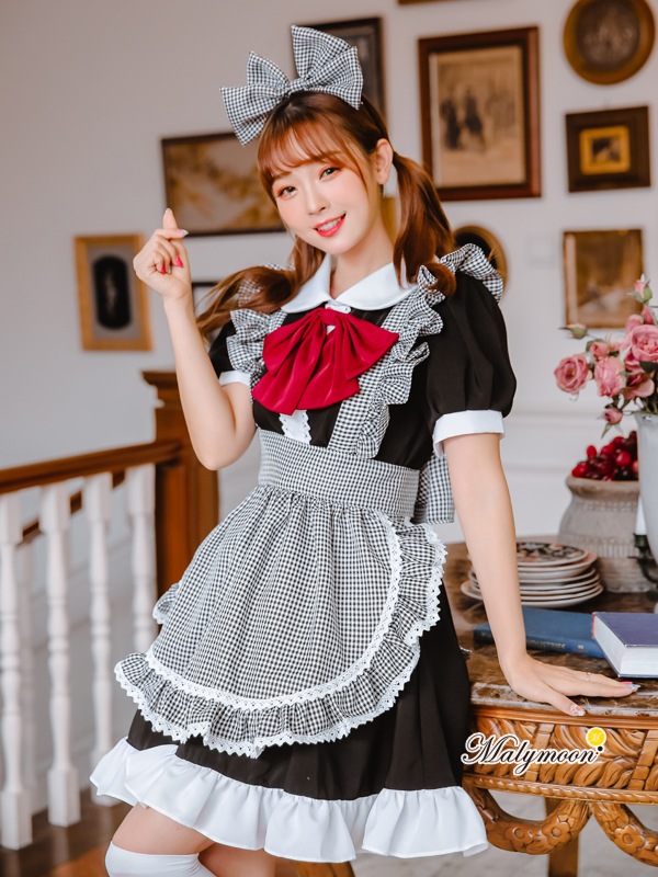 【美品】malymoonメイド服♡ 取り寄せ】【レビュー投稿で白ニーハイプレゼント】完全受注
