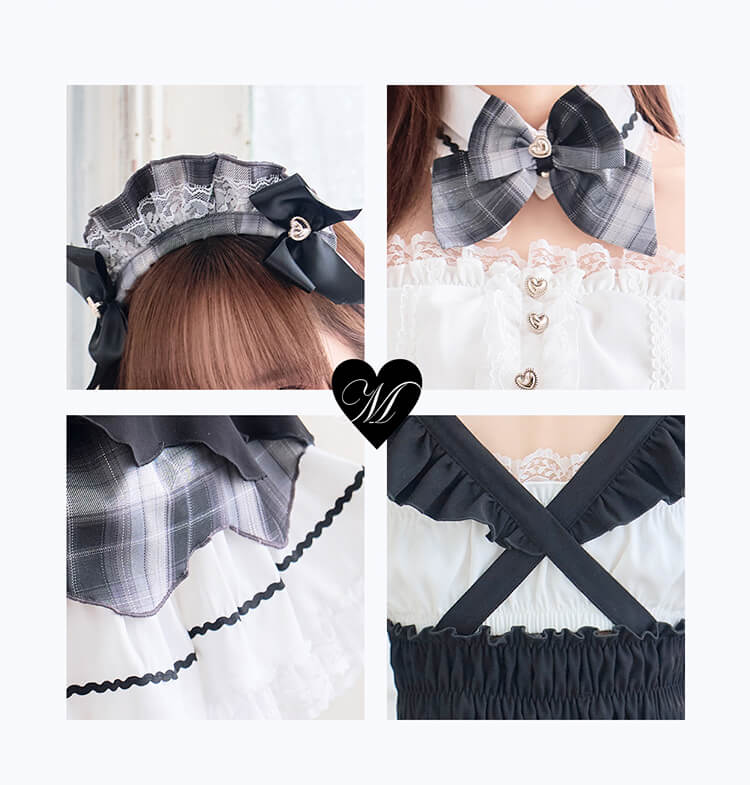 即日発送】【藤咲凪着用】ロイヤルブラックヒロインメイド《オリジナル