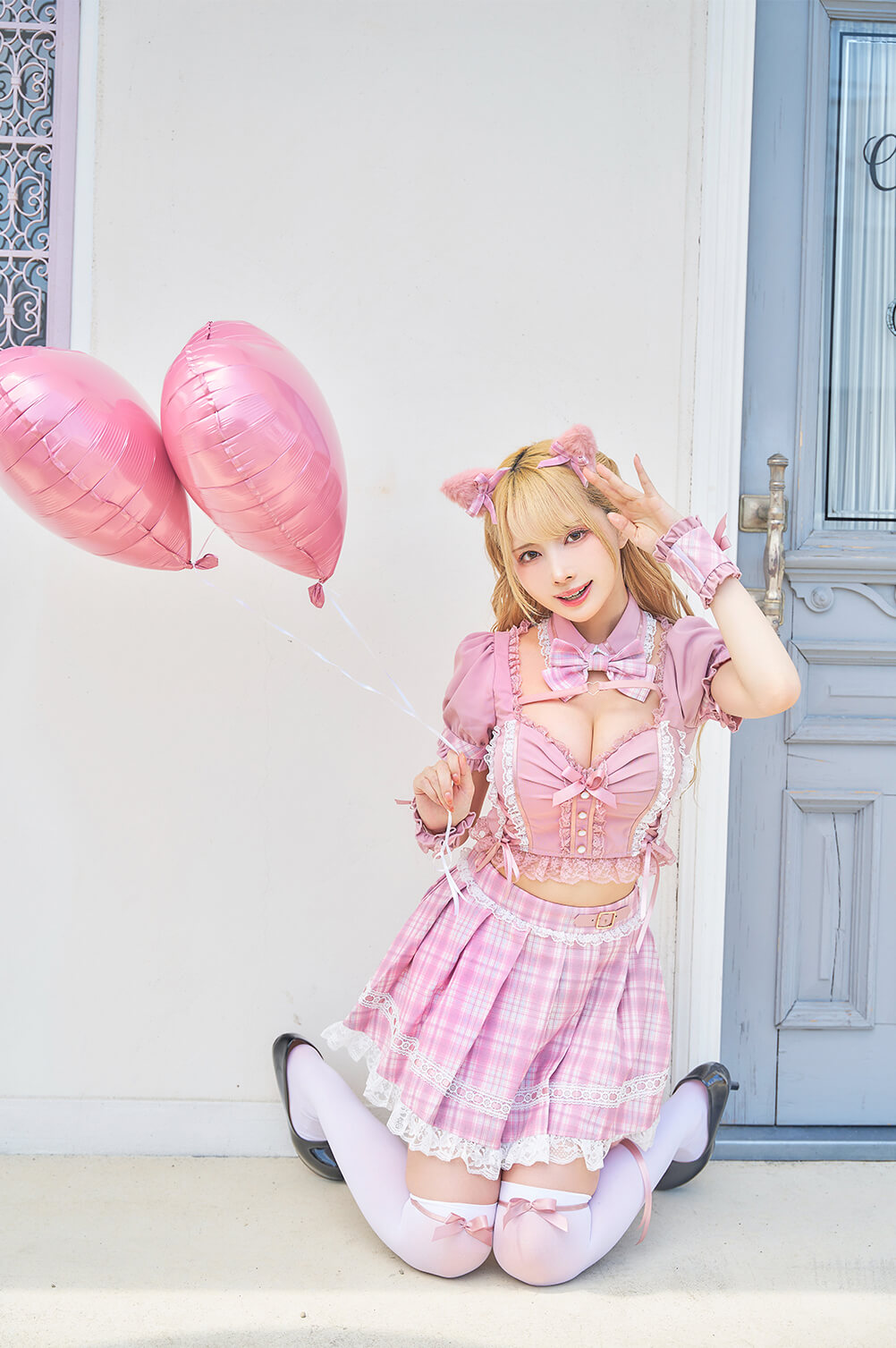 【即日発送】パステルパレットギンガムキャット《ハロウィンコスプレ7点セット》【sugar nine×Malymoon】【8899】
