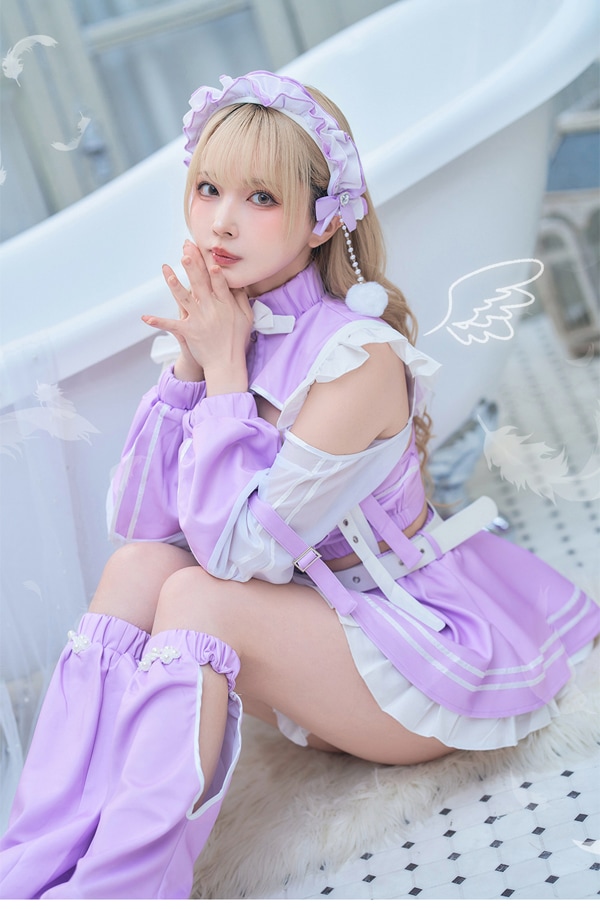 【即日発送】..天使界隈..キャンディホリックアイドルチャイナ《オリジナルコスプレ10点セット》【vanityME. × Malymoon】【s50301】