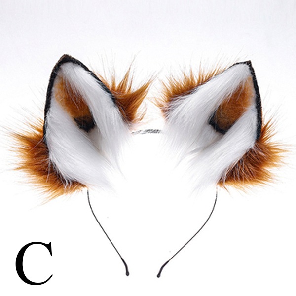 フォックスヘッドピース7タイプ《可愛いコスプレ小物》【Malymoon/マリームーン】【5041】