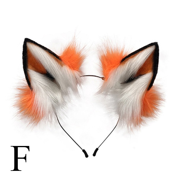 フォックスヘッドピース7タイプ《可愛いコスプレ小物》【Malymoon/マリームーン】【5041】