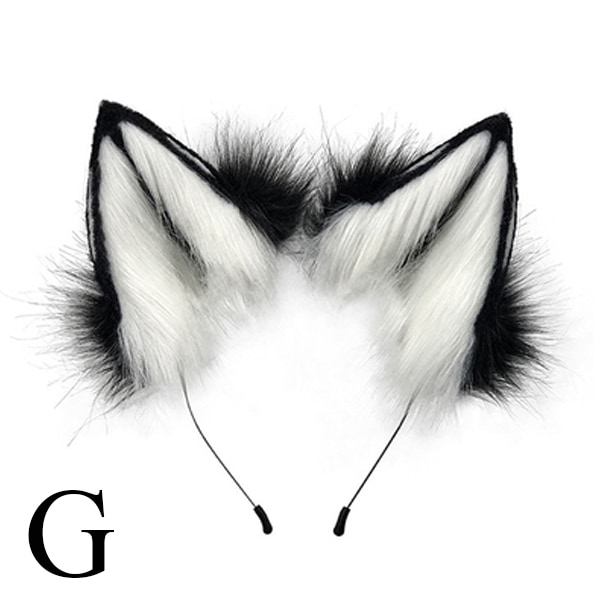 フォックスヘッドピース7タイプ《可愛いコスプレ小物》【Malymoon/マリームーン】【5041】