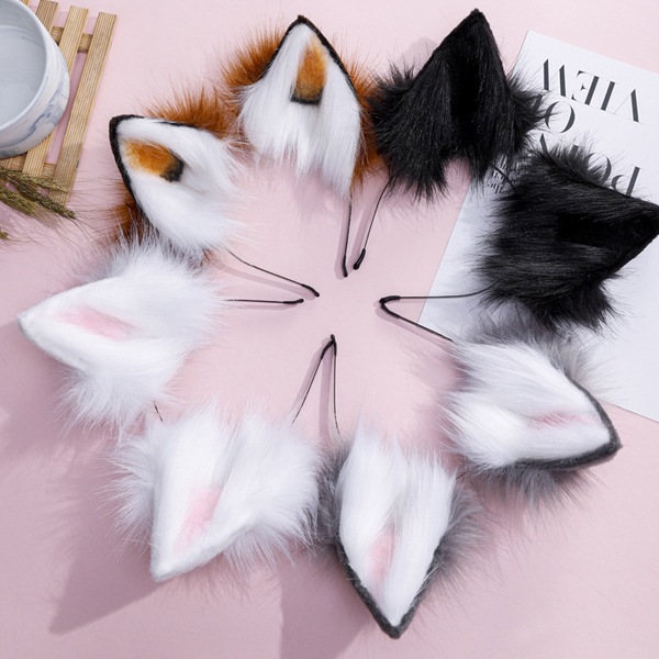 フォックスヘッドピース7タイプ《可愛いコスプレ小物》【Malymoon/マリームーン】【5041】