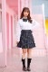 JK制服/ダブルジャケット女子高生コスプレ《ハロウィンコスプレ4点セット》【Malymoon/マリームーン】【odr8704】|韓国っぽい制服|全てのコスチューム(all costume)