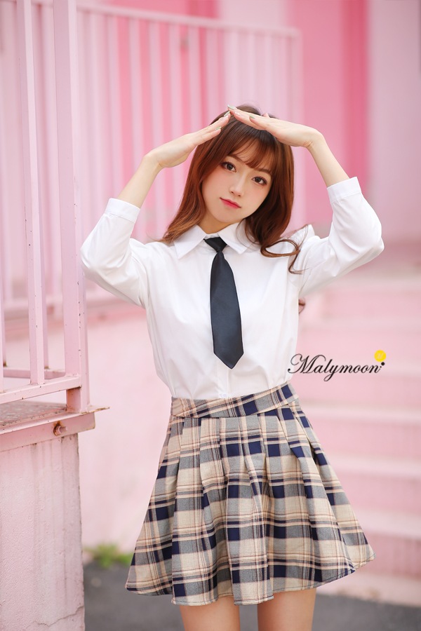 【odr】JK制服/フレアスカート女子高生コスプレ《ハロウィンコスプレ4点セット》【Malymoon/マリームーン】【odr8707】