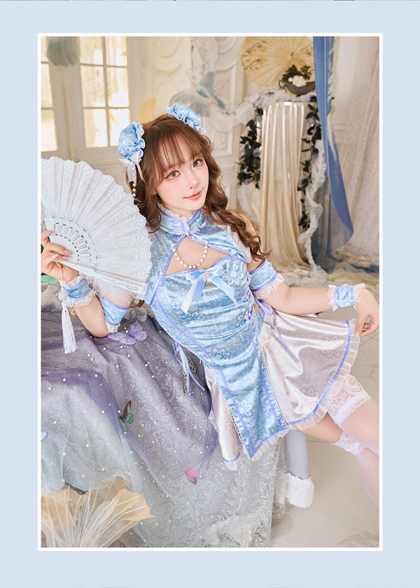 【即日発送】【姫宮まほれコラボ】グラスティングマジカルチャイナ《ハロウィンコスプレ6点セット》【Malymoon/マリームーン】【10097】【10098】