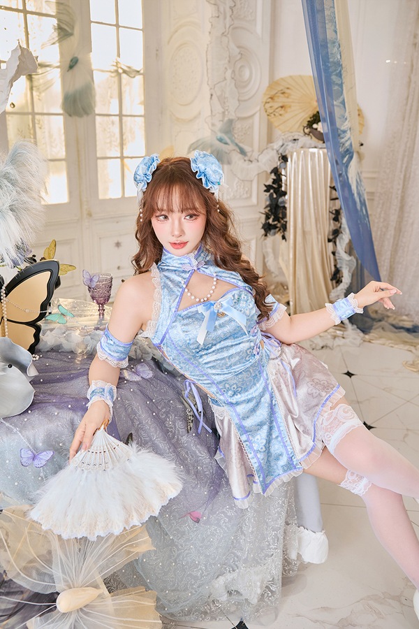 【即日発送】【姫宮まほれコラボ】グラスティングマジカルチャイナ《ハロウィンコスプレ6点セット》【Malymoon/マリームーン】【10097】【10098】