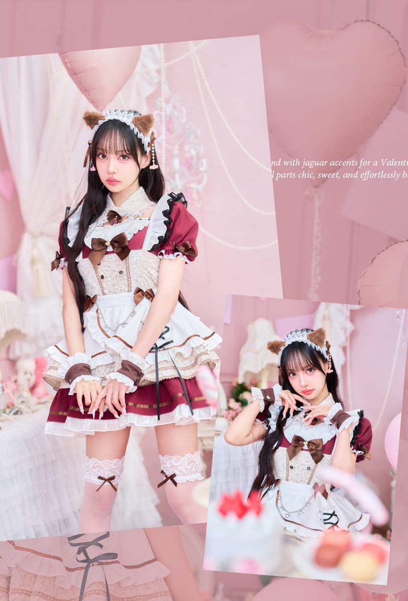 即日発送】【中村里砂着用】クリームショコララテミャオメイド