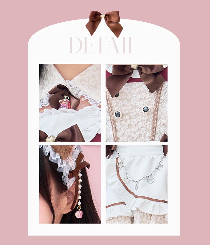 即日発送】【中村里砂着用】クリームショコララテミャオメイド