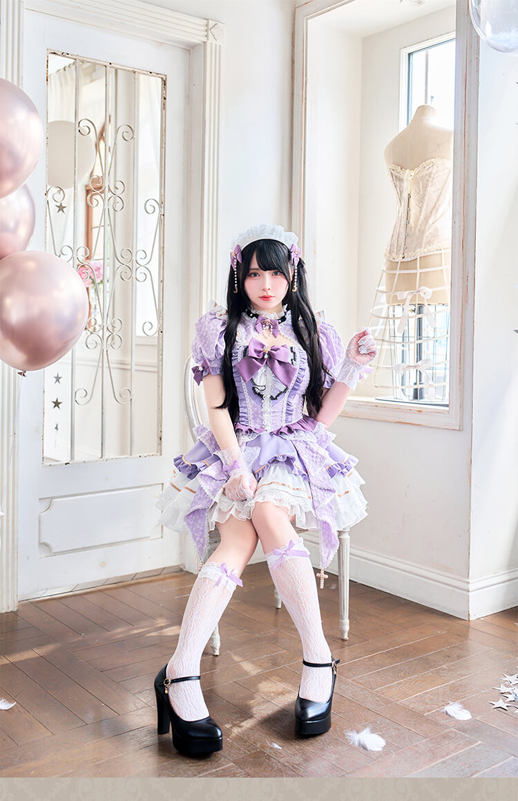 一部予約】【Mumei着用】-魔法少女-ダマスクローズマジカルプリンセス