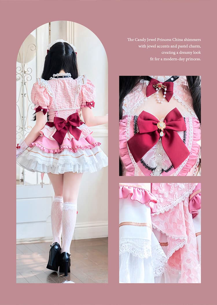 一部予約】【Mumei着用】-魔法少女-ダマスクローズマジカルプリンセス