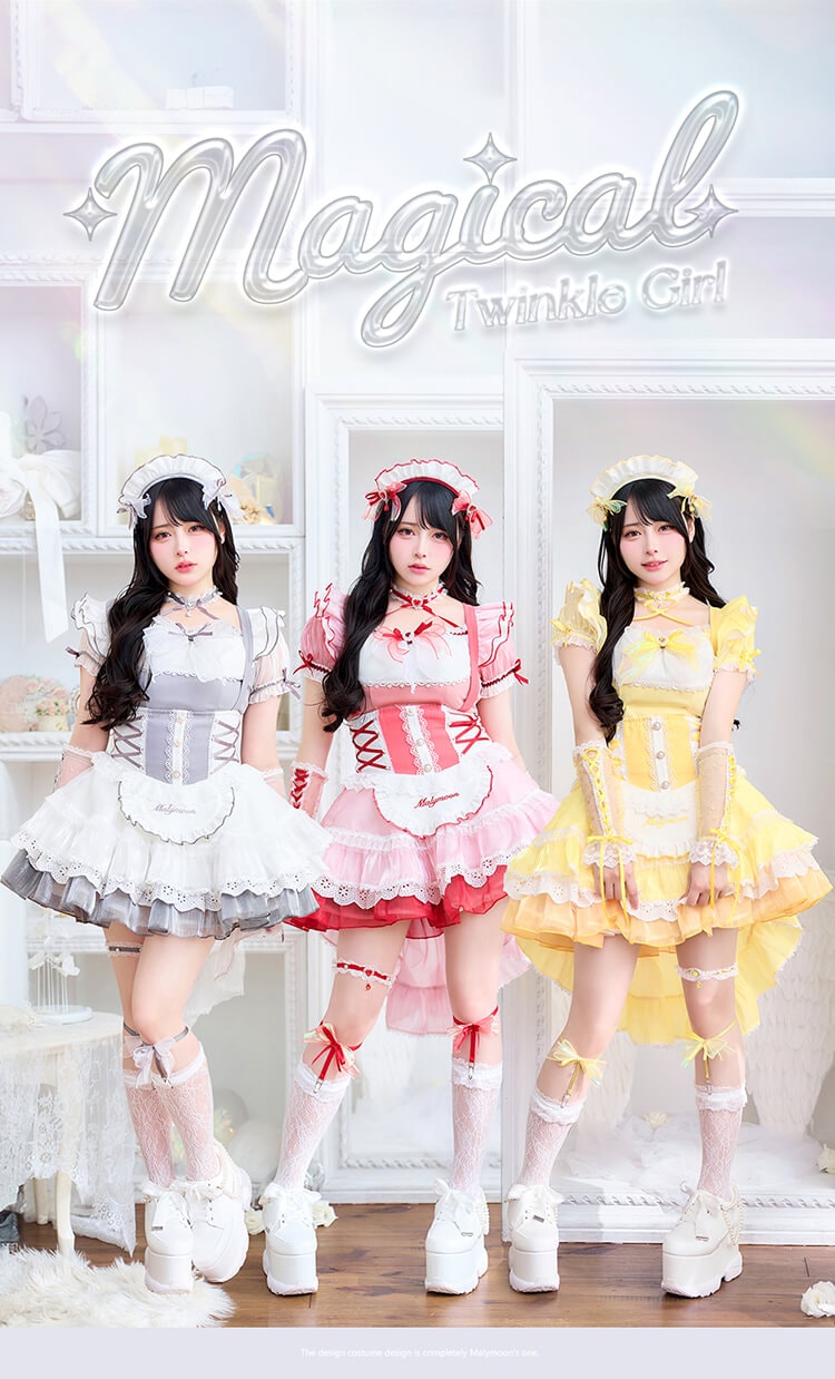 魔法少女 トゥインクルシフォンキャンディメイド マリームーン 予約-12月下旬頃より順次発送予定】【Mumei着用】-魔法少女-トゥインク