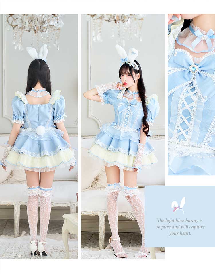 即日発送】【佐藤ノア&中村里砂着用】ロイヤルマリーレースバニー