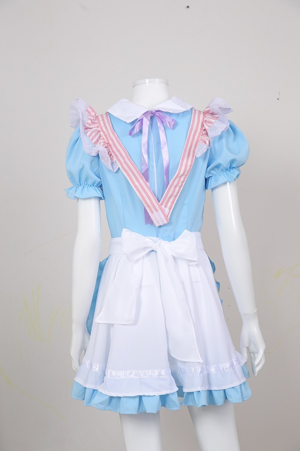 【レビュー投稿で白ニーハイプレゼント】【odr】完全受注オーダー高級メイド服《かわいいコスプレ4点セット》【odr8127】