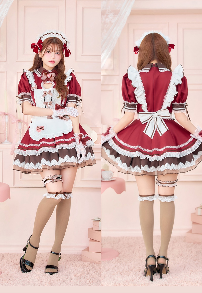 即日発送】【景井ひな着用】ハートインメルティリボンメイド