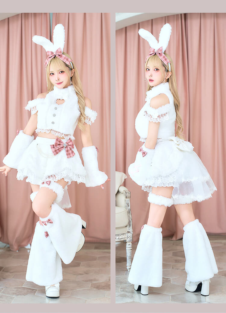 【即日発送】ベイビーハートボアバニー《ハロウィンコスプレ15点セット》【Malymoon/マリームーン】【CS26074-2】