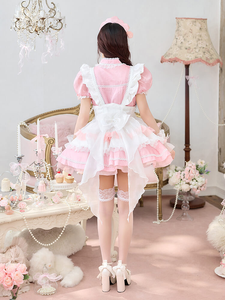 【即日発送】【iLiFE!真守みゅう着用】エーテルトーンリボンナース《ハロウィンコスプレ14点セット》【Malymoon/マリームーン】【CS26063-3】