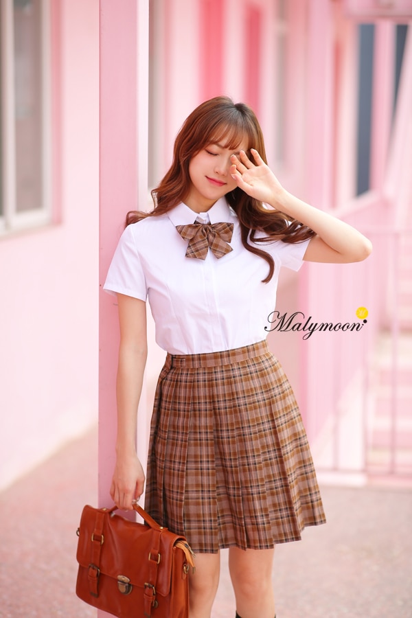 【odr】JK制服/半袖シャツ女子高生コスプレ5カラー《ハロウィンコスプレ3点セット》【Malymoon/マリームーン】【odr8706】