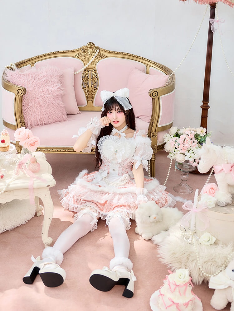 【即日発送】【iLiFE!真守みゅう着用】ラブモードプリンセスキャット《ハロウィンコスプレ13点セット》【Malymoon/マリームーン】【CS26065-3】
