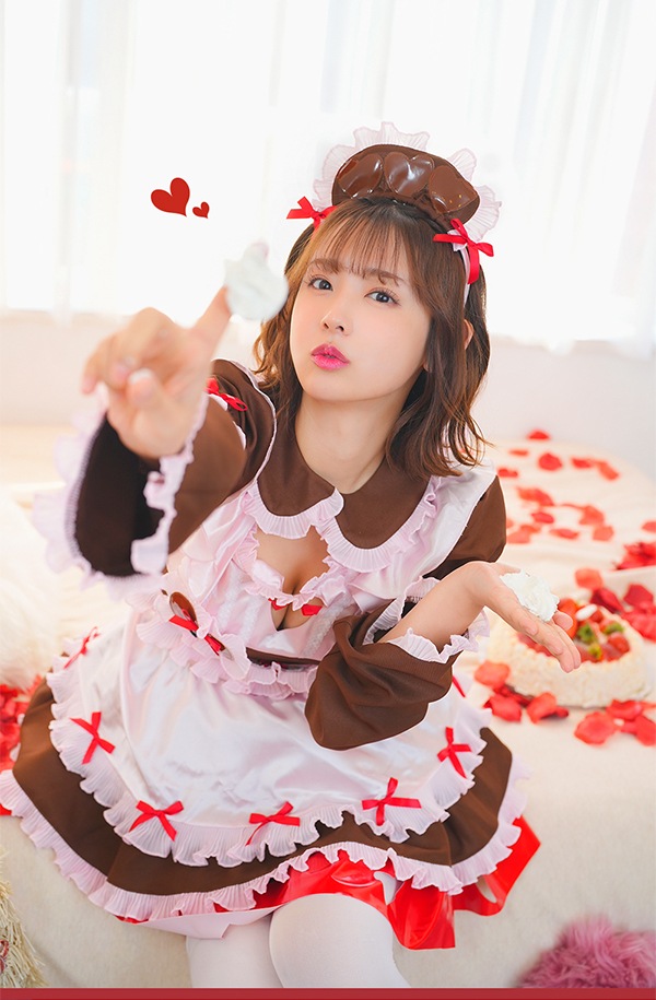 【即納】【ナースメイド、チョコハートメイドは予約】【#ババババンビ×Malymoon】バレンタインコスチューム【¥9,878(税込)~】【9652,9653,9654,9655,9656,9660】