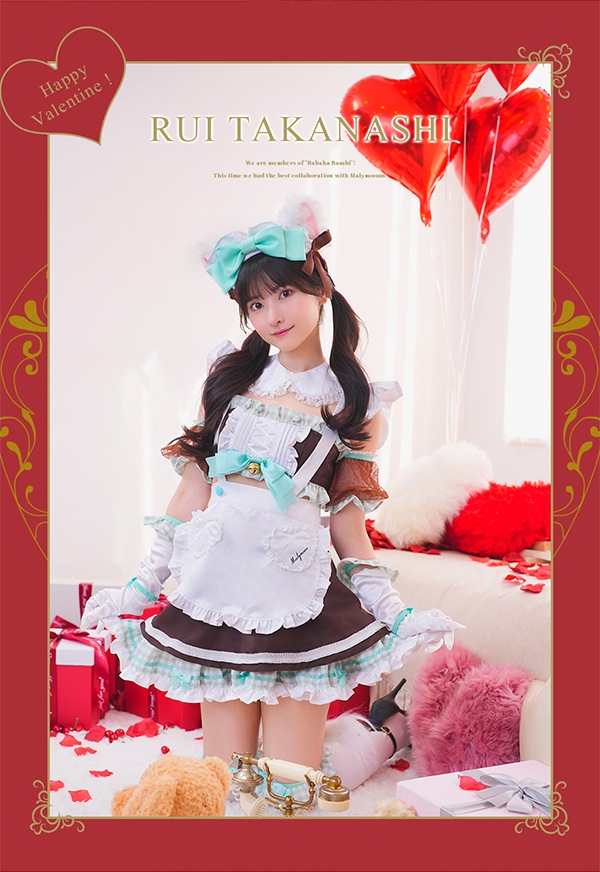 【即納】【ナースメイド、チョコハートメイドは予約】【#ババババンビ×Malymoon】バレンタインコスチューム【¥9,878(税込)~】【9652,9653,9654,9655,9656,9660】