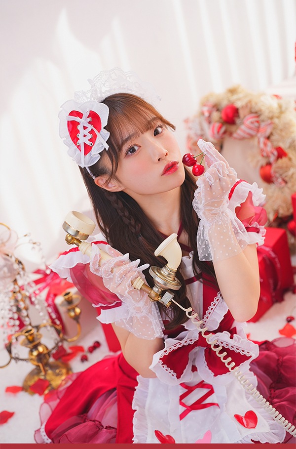 【即納】【ナースメイド、チョコハートメイドは予約】【#ババババンビ×Malymoon】バレンタインコスチューム【¥9,878(税込)~】【9652,9653,9654,9655,9656,9660】