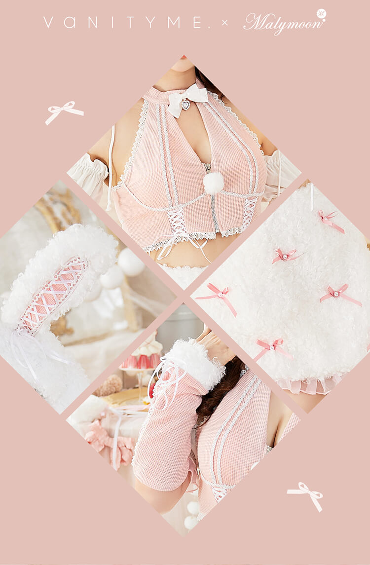 【即日発送】プティフールリボンバニー《ハロウィンコスプレ10点セット》【vanityME. × Malymoon】【CS25029】