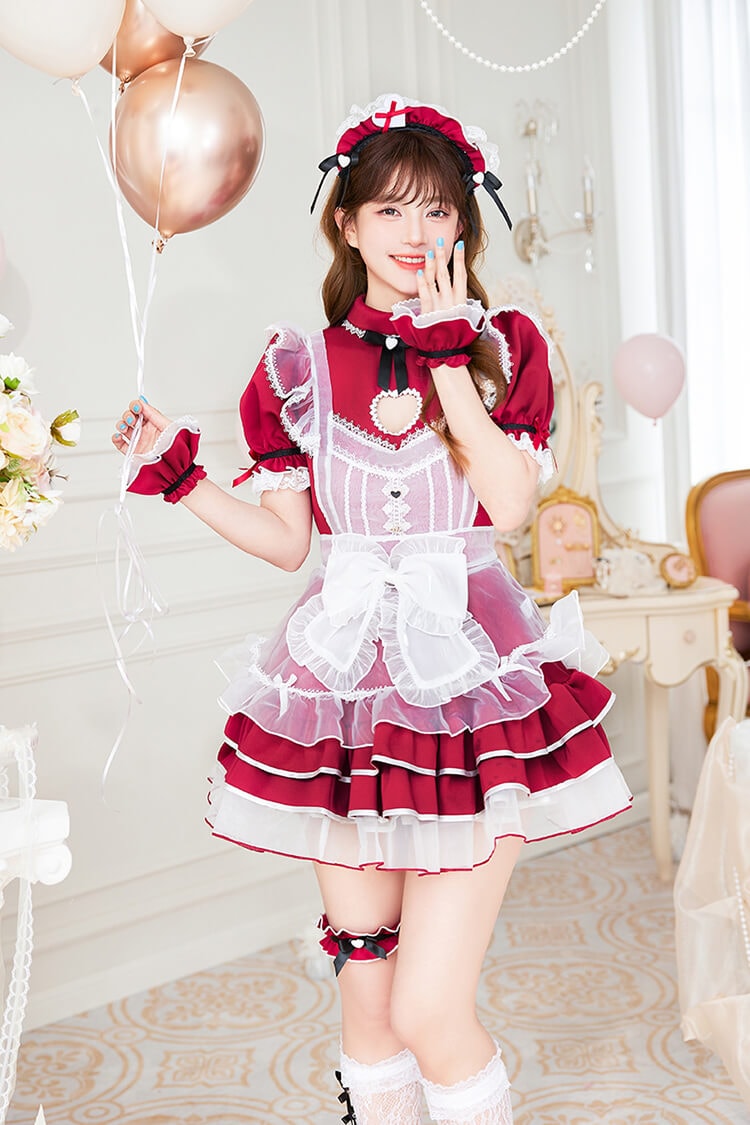 一部予約】ラブチュールハートメイド 《オリジナルコスプレ9点セット