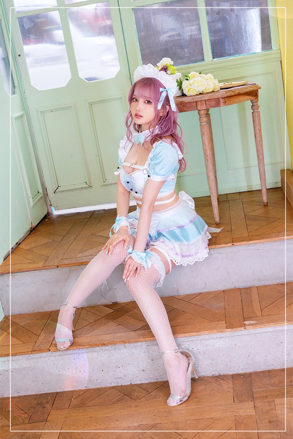 【予約-1月上旬頃より順次発送予定】3カラーハーネスメイド《ハロウィンコスプレ8点セット》【Malymoon/マリームーン】【9582】
