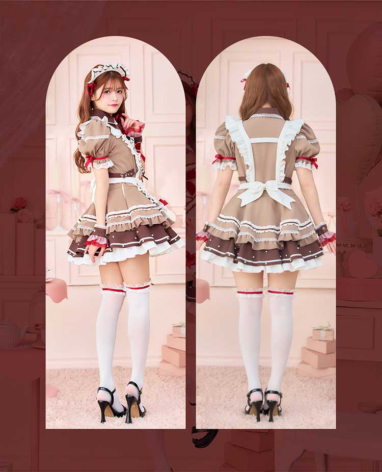 マリームーン ホイップショコラメイド Malymoon バレンタイン 即日発送】【景井ひな着用】ホイップショコラリボンメイド
