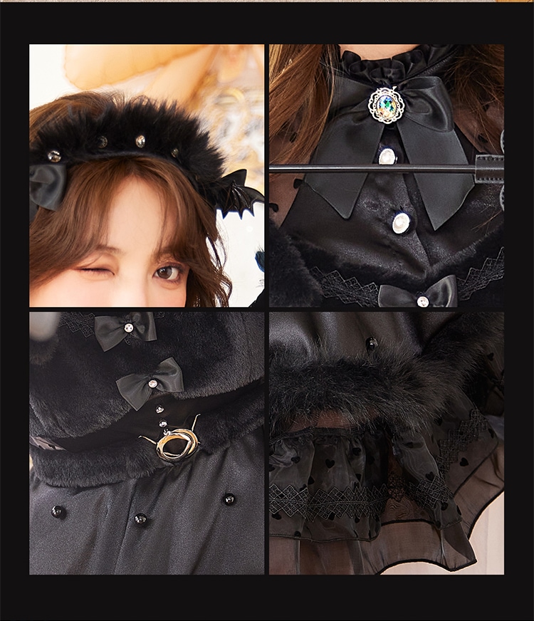 マリームーン　ミスティフェザードレス 即日発送】《エンジェル&デビル》ミスティフェザードレス