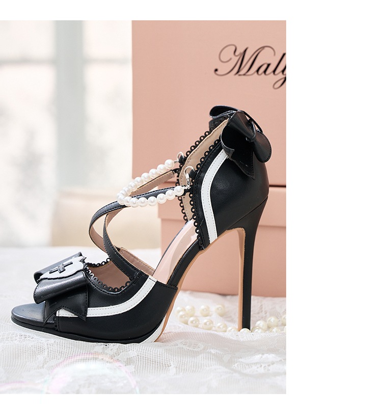 【即日発送】クロスハートオープントゥパンプス《オリジナルコスプレ小物》【Malymoon/マリームーン】【SH25001】【SH25002】