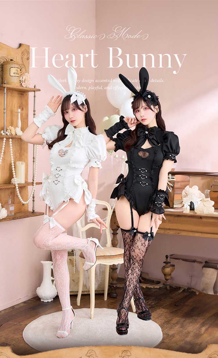 即日発送】モードハートレオタードバニー《オリジナルコスプレ11点