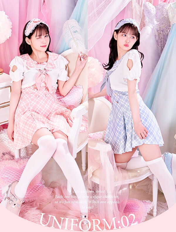 【即日発送】【佐藤ノア着用】制服コスチューム【￥7,678(税込)～】【10077】【10078-2】【10078】【10076】【10073】【10073-2】【10075】