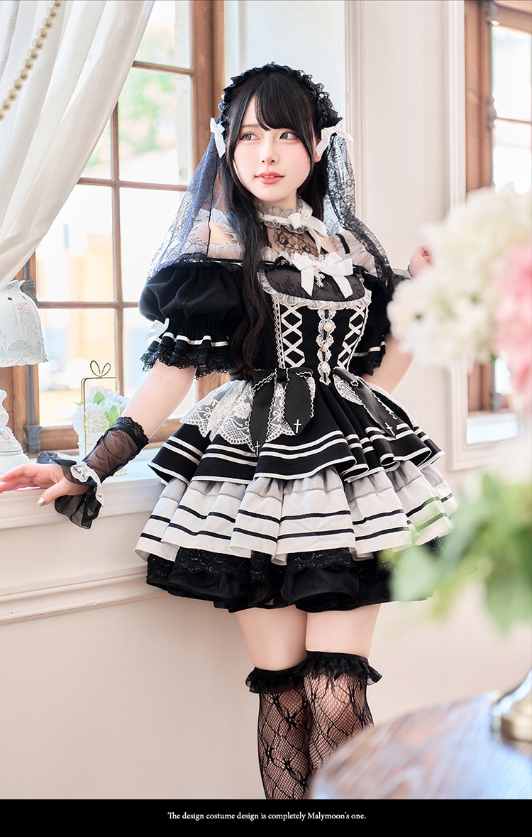 【即日発送】【沖縄コレクション着用】【Mumei着用】クロスリュミエールシスター《オリジナルコスプレ6点セット》【Malymoon/マリームーン】【CS25034-2】