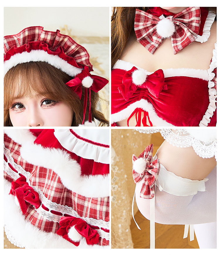 新作 ノルディックホリデーチェックメイド クリスマス コスプレ【マリームーン】 ノルディックホリデーチェックメイド malymoon マリームーン - メルカリ