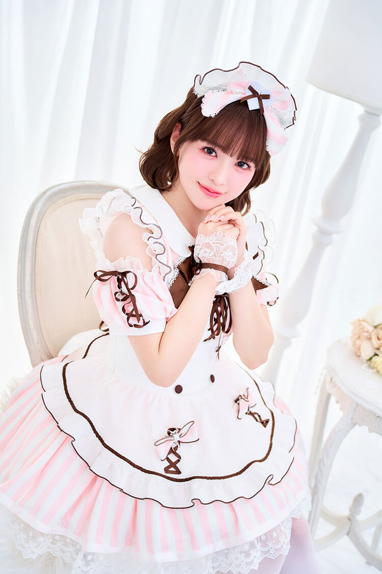 【予約】【小野緑着用】パレットショコラキャンディメイド《オリジナルコスプレ9点セット》【Malymoon/マリームーン】【CS25134-2】