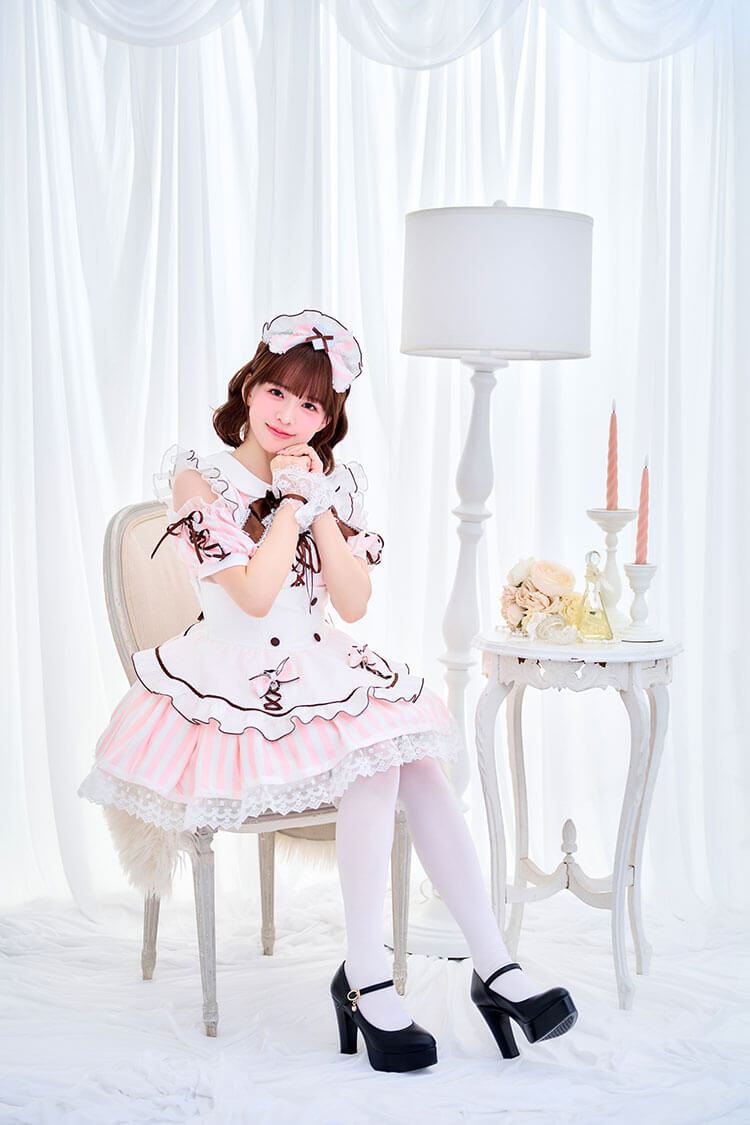 【予約】【小野緑着用】パレットショコラキャンディメイド《オリジナルコスプレ9点セット》【Malymoon/マリームーン】【CS25134-2】