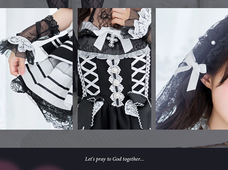 【即日発送】【沖縄コレクション着用】【藤咲凪着用】クロスリュミエールシスター《オリジナルコスプレ6点セット》【Malymoon/マリームーン】【CS25034】