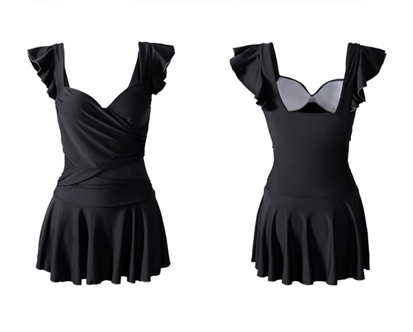 【取り寄せ】ワンピーススカート水着3カラー《レディース水着1点セット》【os20146】