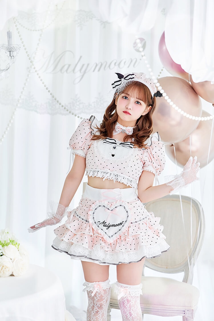 ベイビーフリルドットメイド【vanityME. × Malymoon】 ベイビーフリルドットメイド【vanityME. × Malymoon】 - メルカリ