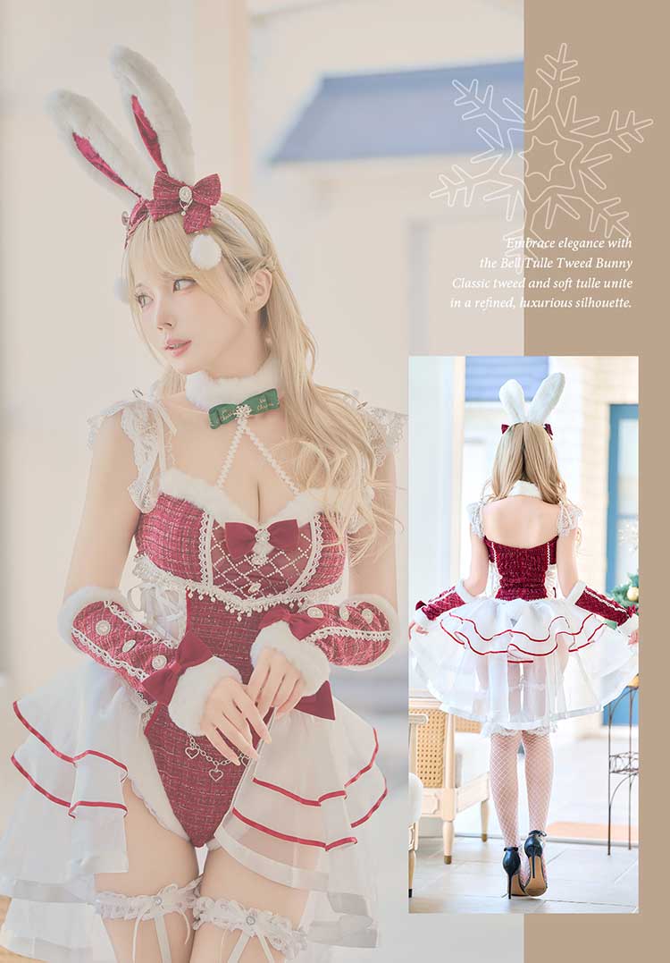 予約-12月上旬頃より順次発送予定】ベルチュールツイードノエルバニー